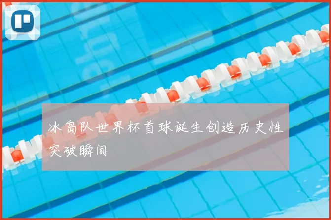 冰岛队世界杯首球诞生创造历史性突破瞬间