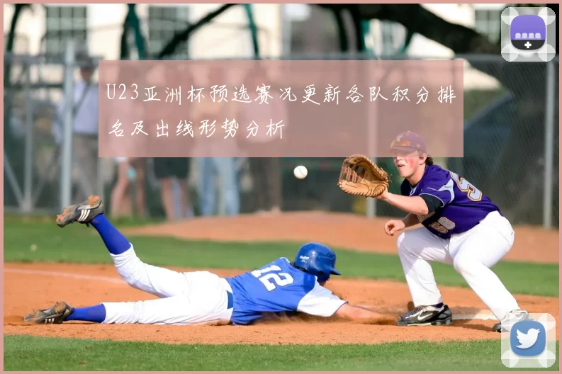 U23亚洲杯预选赛况更新各队积分排名及出线形势分析